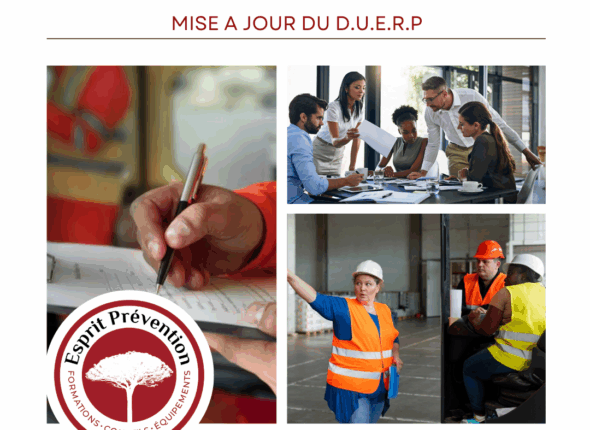 Mise à jour du DUERP